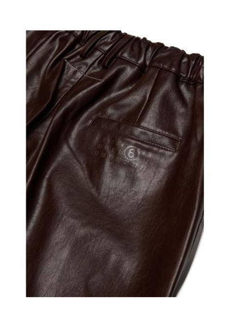 Pantalone in ecopelle MM6 KIDS MAISON MARGIELA | M60994 MM08LM6713
